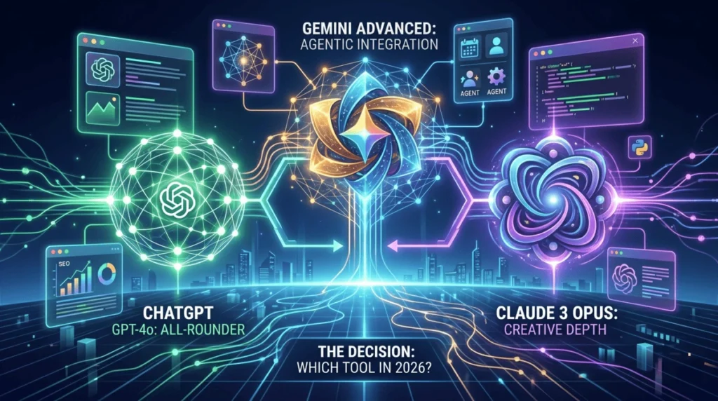 The Ultimate AI Showdown ChatGPT vs. Claude vs. Gemini